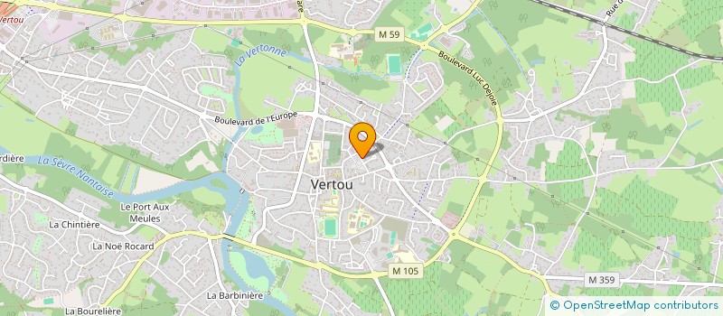 localisation de l'entreprise MONSIEUR KHALIFA ABDELHAMID OMAR à VERTOU