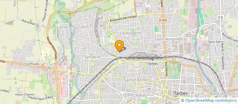 localisation de l'entreprise MONSIEUR KHALIFA AZROU à TARBES