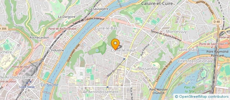 localisation de l'entreprise MONSIEUR KHALIFA BECHAIRI  CALUIRE-ET-CUIRE