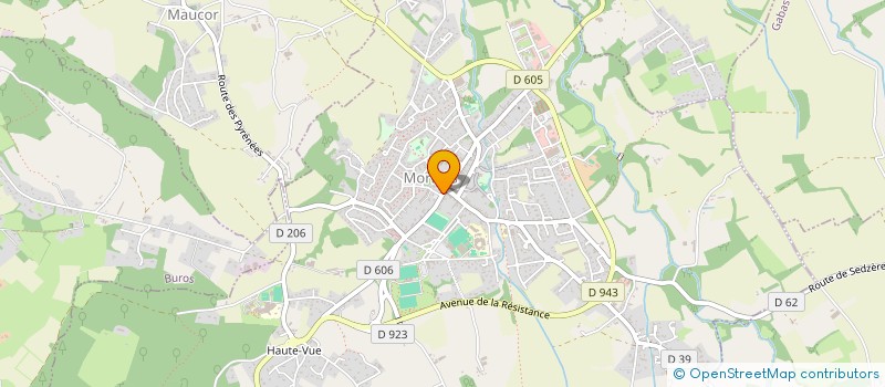 localisation de l'entreprise MONSIEUR KHALIFA BREMA TAHER à PAU