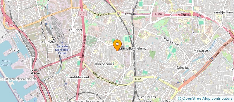 localisation de l'entreprise MONSIEUR KHALIFA DIABY à MARSEILLE