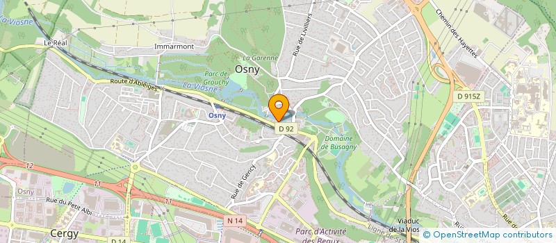 localisation de l'entreprise MONSIEUR KHALIFA DIARRA  OSNY