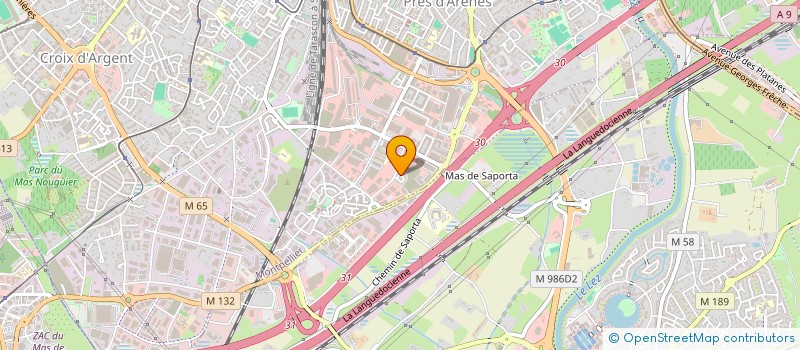 localisation de l'entreprise MONSIEUR KHALIFA GAMOUZ ABASSI à MONTPELLIER