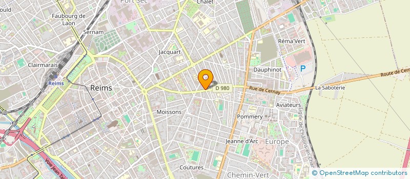 localisation de l'entreprise MONSIEUR KHALIFA IDRISS  REIMS