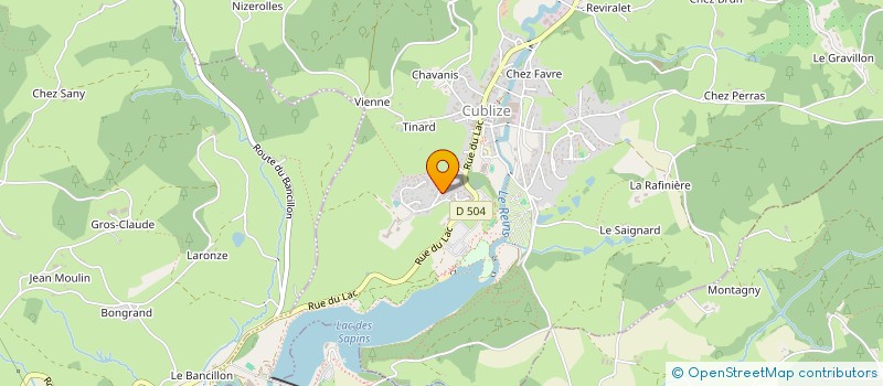 localisation de l'entreprise MONSIEUR KHALIFA ISMAIL  CUBLIZE