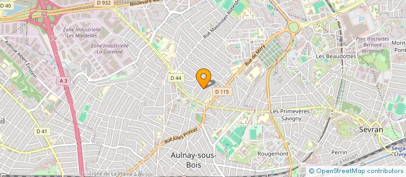 localisation de l'entreprise MONSIEUR KHALIFA KAMBOUA à AULNAY-SOUS-BOIS
