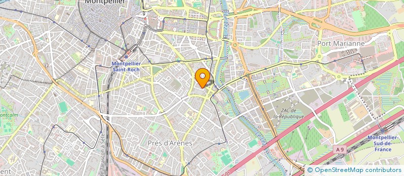 localisation de l'entreprise MONSIEUR KHALIFA OUAD LLAH NDAIJ à MONTPELLIER