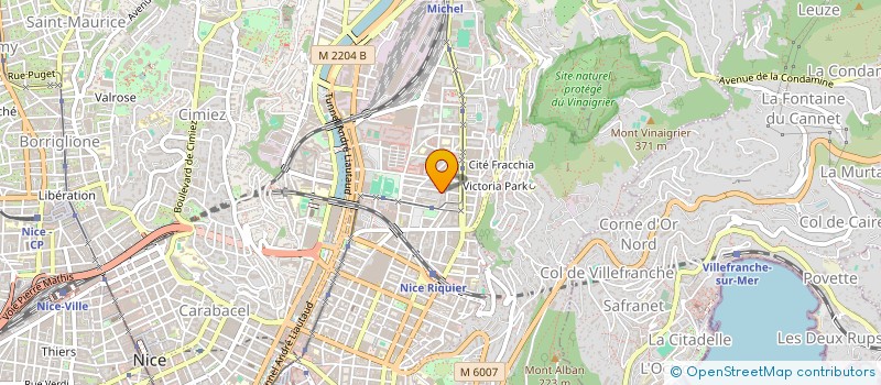 localisation de l'entreprise MONSIEUR KHALIFA ROMDHANE à NICE