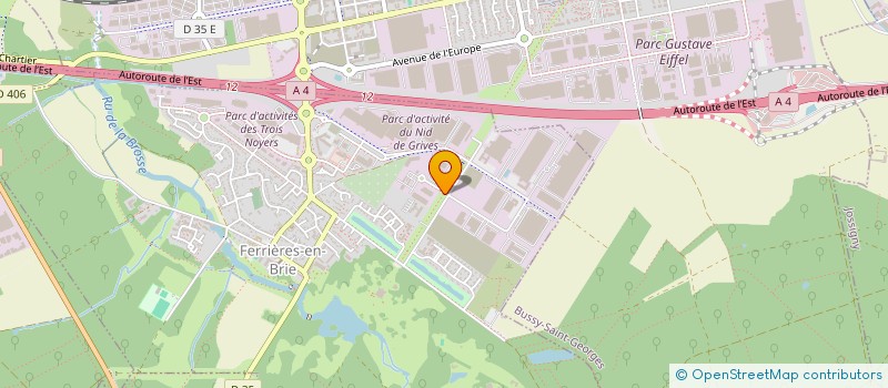 localisation de l'entreprise MONSIEUR KHALIFA SERRAYE  FERRIERES-EN-BRIE