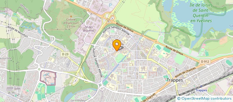 localisation de l'entreprise MONSIEUR KHALIFA SKAH  TRAPPES