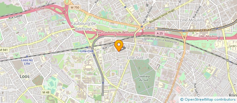 localisation de l'entreprise MONSIEUR KHALIL ABOUNADER à LILLE