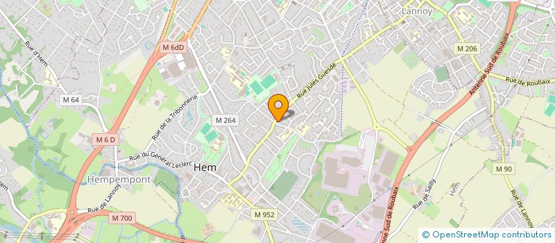 localisation de l'entreprise MONSIEUR KHALIL ADDA BRAHIM  HEM