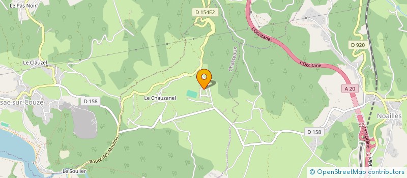 localisation de l'entreprise MONSIEUR KHALIL AKEL  CHASTEAUX