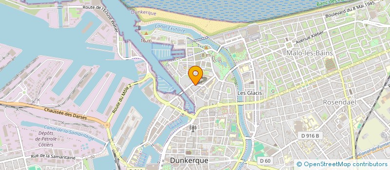 localisation de l'entreprise MONSIEUR KHALIL BACHIRI à DUNKERQUE