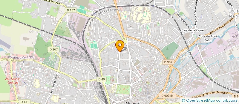 localisation de l'entreprise MONSIEUR KHALIL BADR à NEVERS