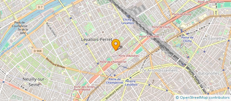 localisation de l'entreprise MONSIEUR KHALIL BELLIL à LEVALLOIS-PERRET
