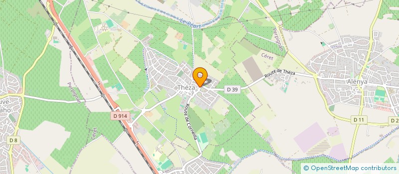 localisation de l'entreprise MONSIEUR KHALIL BENAATOU  THEZA