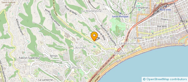 localisation de l'entreprise MONSIEUR KHALIL BENSMIDA à NICE