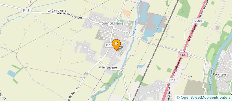 localisation de l'entreprise MONSIEUR KHALIL BOUYOUSSEF  SAINT-HILAIRE