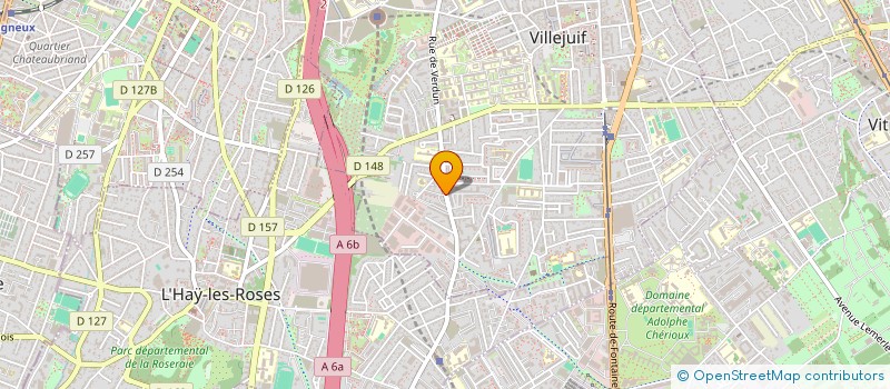 localisation de l'entreprise MONSIEUR KHALIL CHAHINE  VILLEJUIF