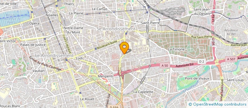 localisation de l'entreprise MONSIEUR KHALIL CHOUIKRI à MARSEILLE