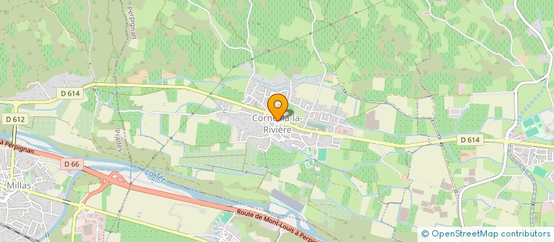 localisation de l'entreprise MONSIEUR KHALIL DIA  CORNEILLA-LA-RIVIERE