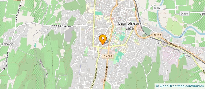 localisation de l'entreprise MONSIEUR KHALIL EL KATI  BAGNOLS-SUR-CEZE