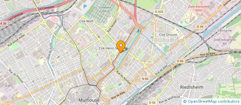 localisation de l'entreprise MONSIEUR KHALIL EL YAHYAOUI  MULHOUSE