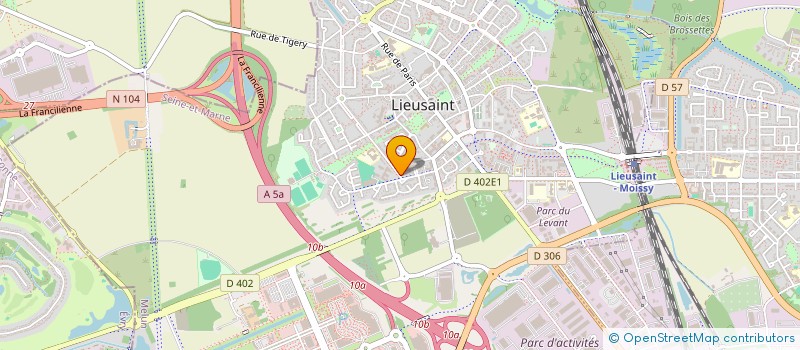 localisation de l'entreprise MONSIEUR KHALIL FADHLAOUI  LIEUSAINT