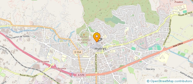 localisation de l'entreprise MONSIEUR KHALIL GHAMMOURI à HYERES