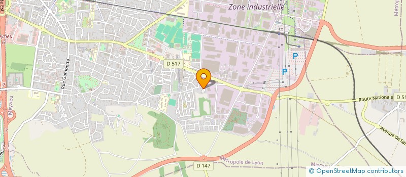 localisation de l'entreprise MONSIEUR KHALIL GHARBI  TIGNIEU-JAMEYZIEU