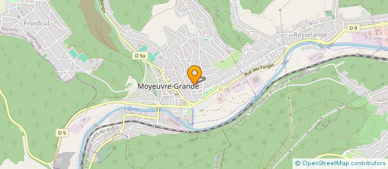 localisation de l'entreprise MONSIEUR KHALIL HAFSA  MOYEUVRE-GRANDE