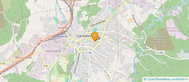 localisation de l'entreprise MONSIEUR KHALIL HAMIDA à GARDANNE