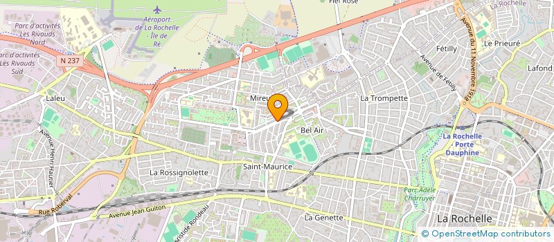 localisation de l'entreprise MONSIEUR KHALIL HOSNI  LA ROCHELLE