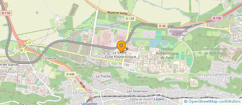 localisation de l'entreprise MONSIEUR KHALIL JERBI  PALAISEAU