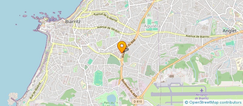 localisation de l'entreprise MONSIEUR KHALIL KORAICH EL IDRISSI à BIARRITZ