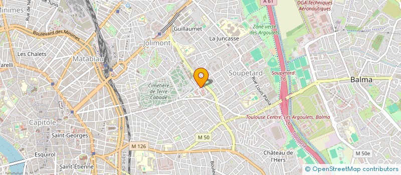 localisation de l'entreprise MONSIEUR KHALIL LAALAK à TOULOUSE