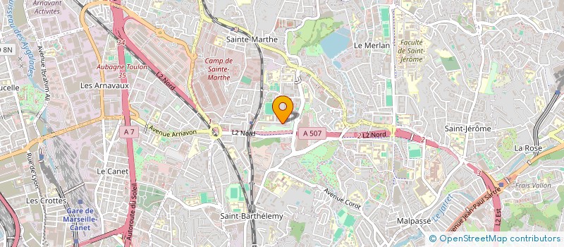 localisation de l'entreprise MONSIEUR KHALIL MEBAREK à MARSEILLE