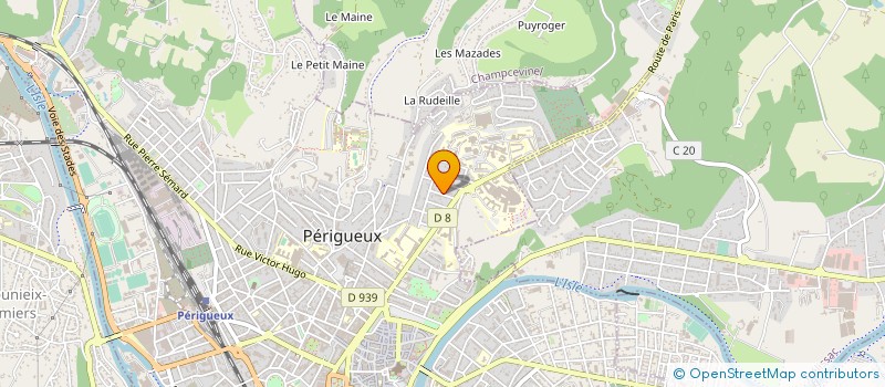 localisation de l'entreprise MONSIEUR KHALIL MUHAMMAD  PERIGUEUX