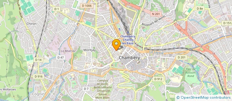 localisation de l'entreprise MONSIEUR KHALIL NAJEH  CHAMBERY