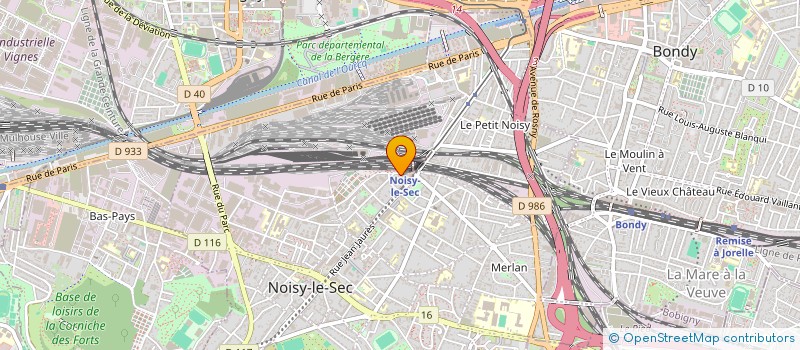 localisation de l'entreprise MONSIEUR KHALIL NOURI  NOISY-LE-SEC