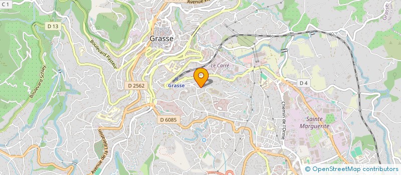 localisation de l'entreprise MONSIEUR KHALIL OUESLATI  GRASSE