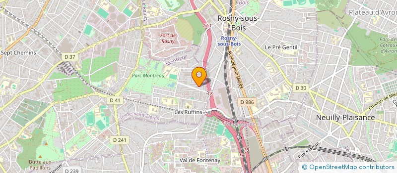localisation de l'entreprise MONSIEUR KHALIL RAJEHI à MONTREUIL