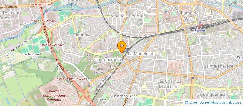 localisation de l'entreprise MONSIEUR KHALIL ROMDHANE  RENNES