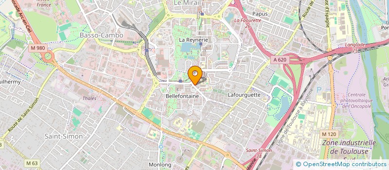 localisation de l'entreprise MONSIEUR KHALIL SAADI  TOULOUSE