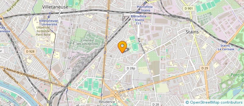localisation de l'entreprise MONSIEUR KHALIL SAIDANI à PIERREFITTE-SUR-SEINE