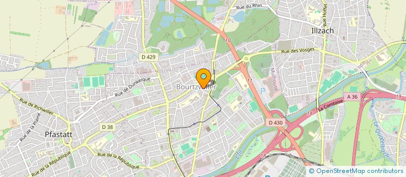 localisation de l'entreprise MONSIEUR KHALIL SWAID  MULHOUSE