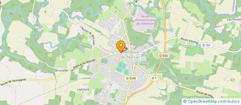 localisation de l'entreprise MONSIEUR KHALIL TAHOURI  VILLENEUVE-DE-MARSAN