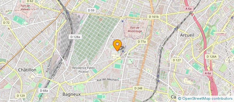 localisation de l'entreprise MONSIEUR KHALIL TAJANI à BAGNEUX