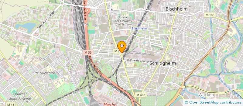 localisation de l'entreprise MONSIEUR KHALIL TRIBAK MECHICHI  SCHILTIGHEIM